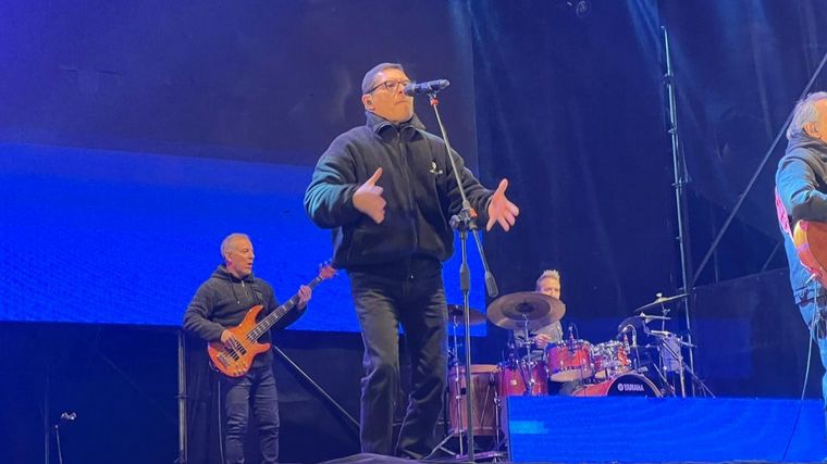 Los Nocheros en la primera noche del Trichaco