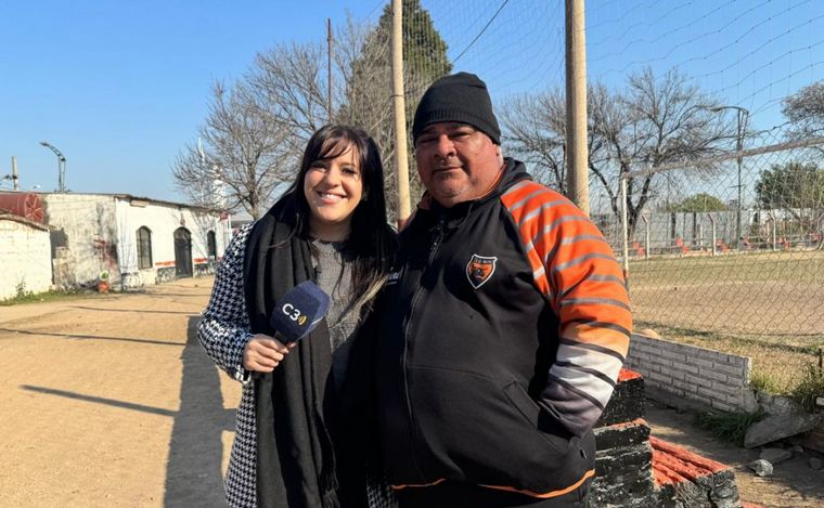 Los inicios de Ángel Di María en club El Torito con su DT Rubén Tomé.