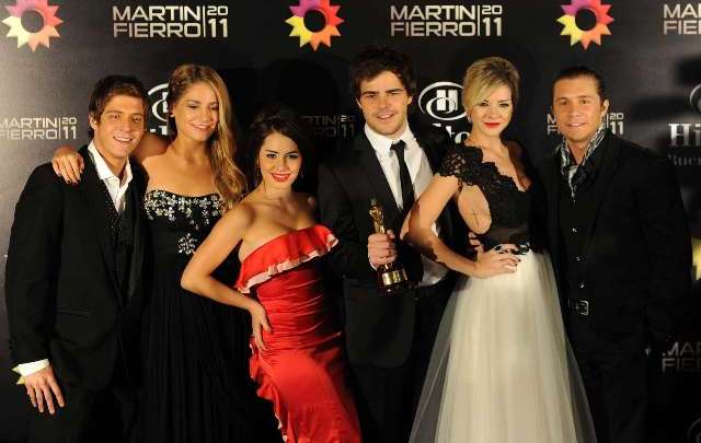 ''Casi Ángeles'' en la entrega de los Martín Fierro2010.