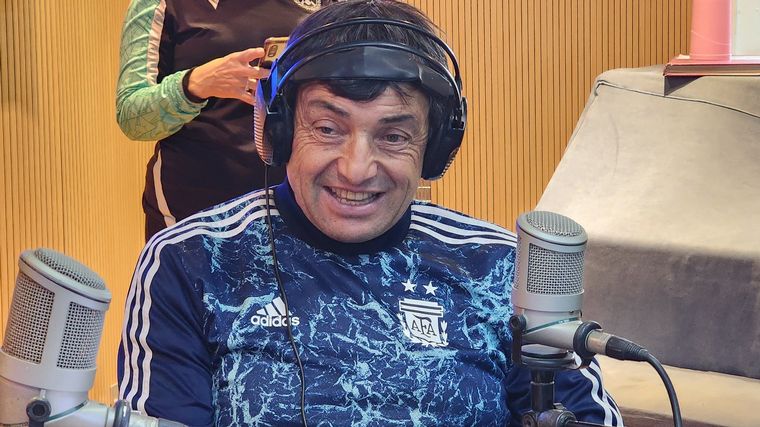 Hugo Molina, padre de Nahuel, visitó Rony en Vivo.