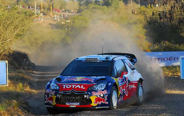 El piloto francés Sebastian Loeb acorta distancia al líder Jari-Matti Latvala.