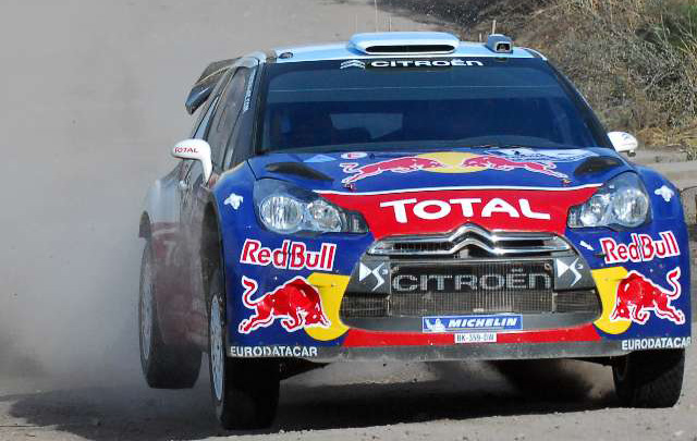 Sebastian Ogier en la etapa del Valle de Calamuchita
