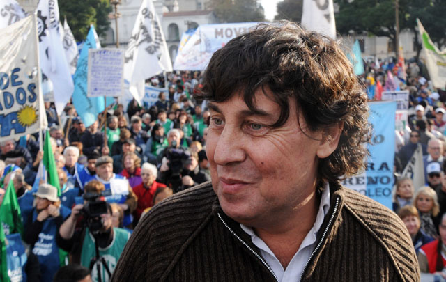 AUDIO: Pablo Miceli: ''La movilización superó nuestras expectativas'' (Entrevista de Pablo Rossi)