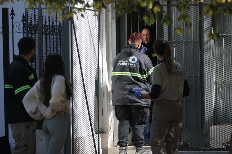 Domicilio de Aguilar Soto donde se habría producido el femicidio de Catalina.