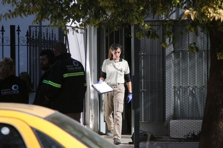 Domicilio de Aguilar Soto donde se habría producido el femicidio de Catalina.