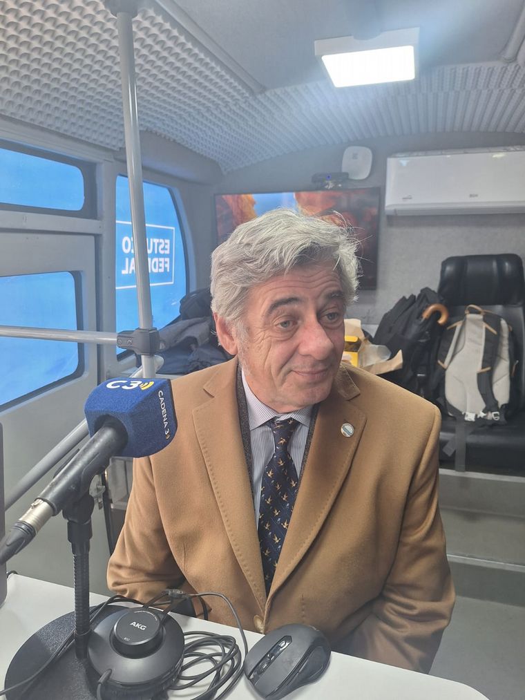 Nicolás Pino, de la Sociedad Rural: