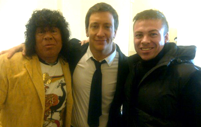 El líder cuartetero hizo un debut de lujo en la serie de la productora Pol-K.