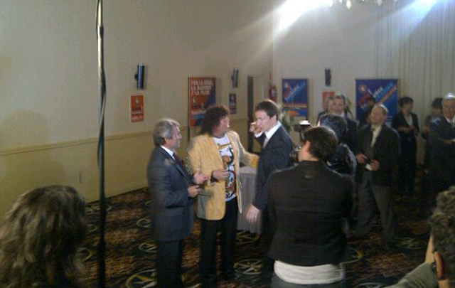 El líder cuartetero hizo un debut de lujo en la serie de la productora Pol-K.