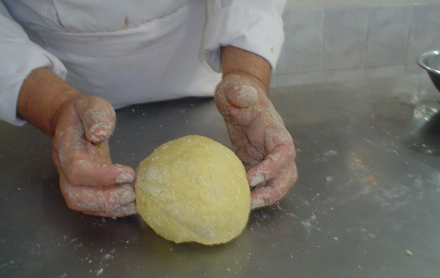 ''Rotolo'' de espinaca y ricota