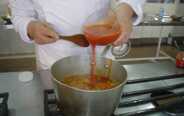 ''Rotolo'' de espinaca y ricota