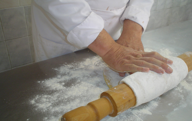 ''Rotolo'' de espinaca y ricota