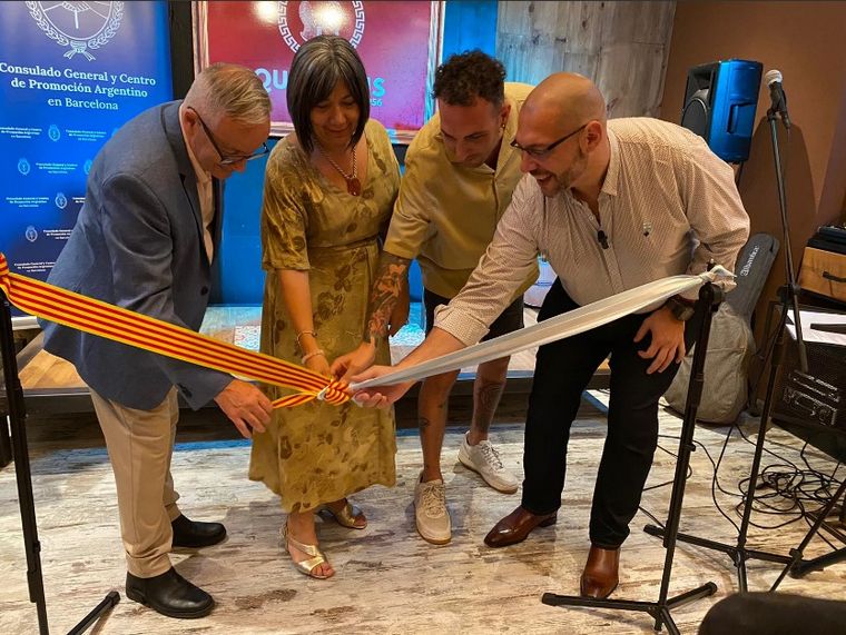 La Sociedad Gardeliana de Cataluña en Barcelona. 