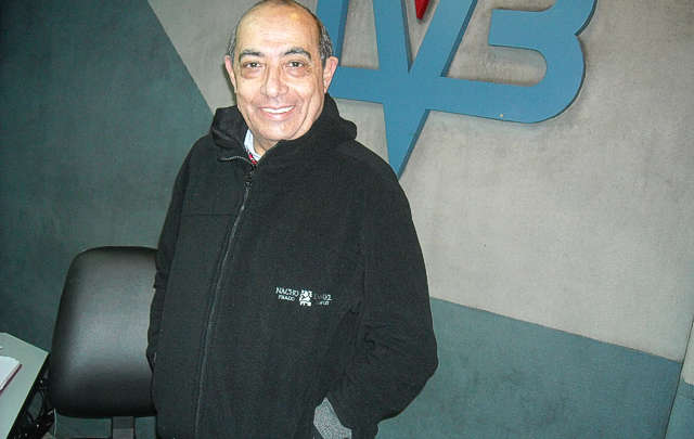 Mario Pereyra luce los camperones de Nacho Prada y Daniel Campos