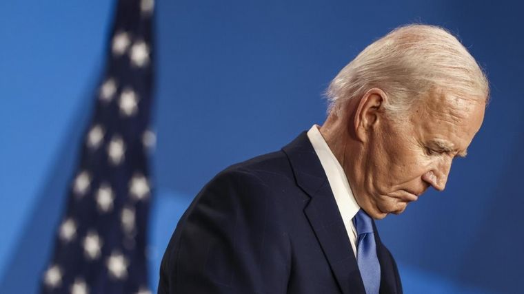 Joe Biden renunció a su candidatura
