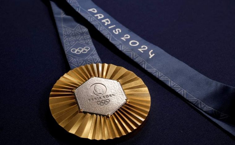 Medalla de Los Juegos Olímpicos París 2024.