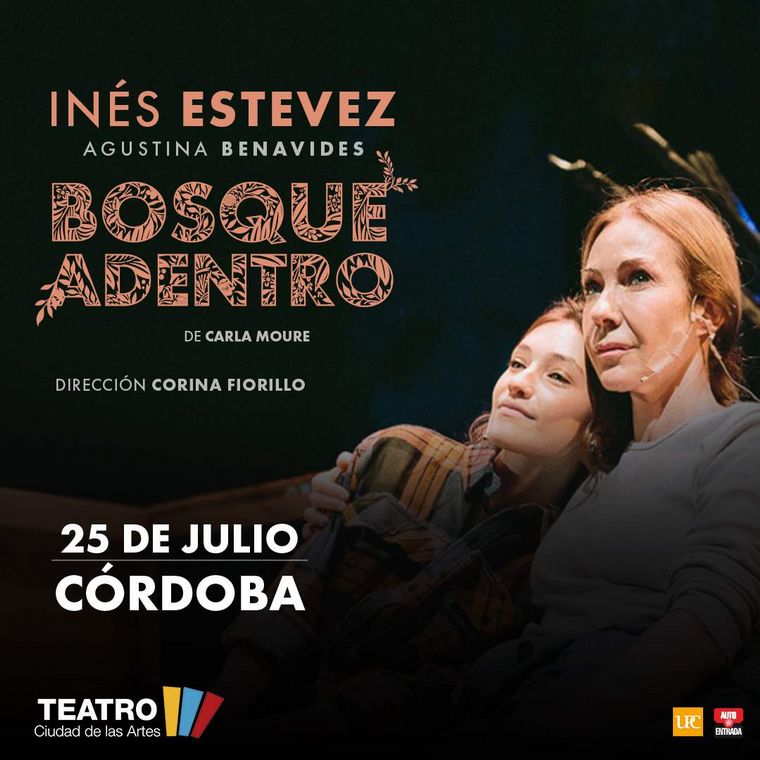 Inés Estévez y Agustina Benavides presentan la obra “Bosque adentro”.