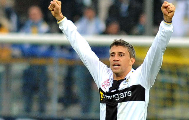 Crespo es ídolo en el club italiano.