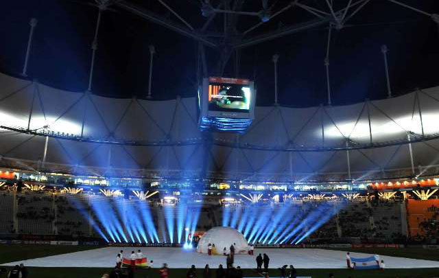 El colorido de la inauguración deslumbró a los asistentes y y televidentes.
