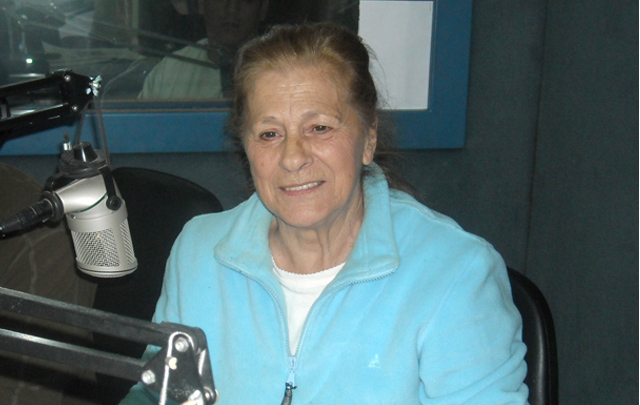 Clidy Suárez en los estudios de Cadena 3