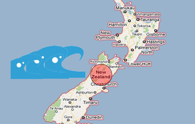 Alerta de tsunami en Nueva Zelanda