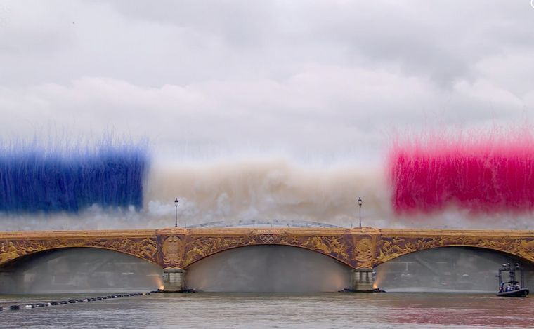 Apertura de los Juegos Olímpicos de París 2024 (Foto: @juegosolímpicos).
