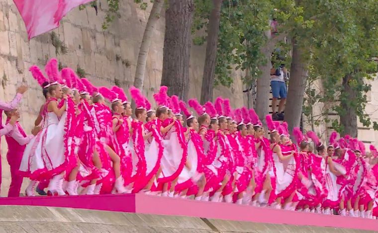 Apertura de los Juegos Olímpicos de París 2024 (Foto: @juegosolímpicos)