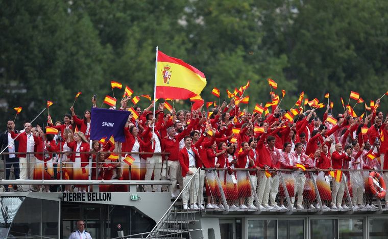 España en la apertura de los Juegos Olímpicos. (Foto: Juegos Olímpicos)
