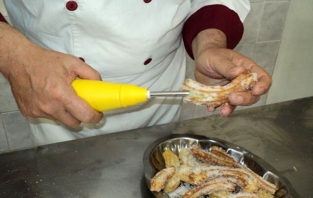 Paso a paso para la preparación de churros