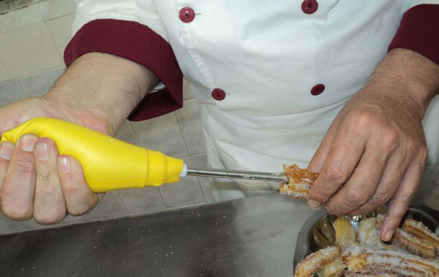 Paso a paso para la preparación de churros