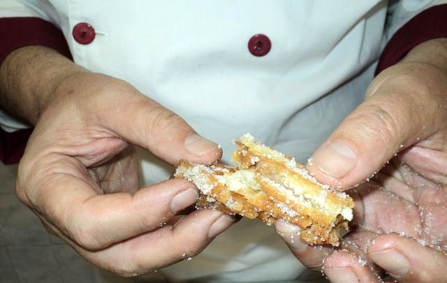 Paso a paso para la preparación de churros