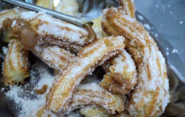 Paso a paso para la preparación de churros