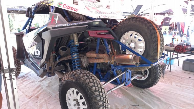 Federico Mogni, piloto argentino en el Rally español. 