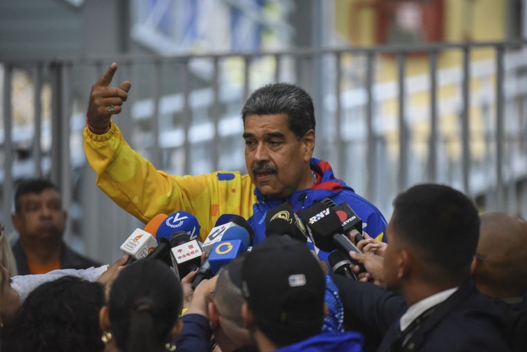 Nicolás Maduro, el presidente de Venezuela. 