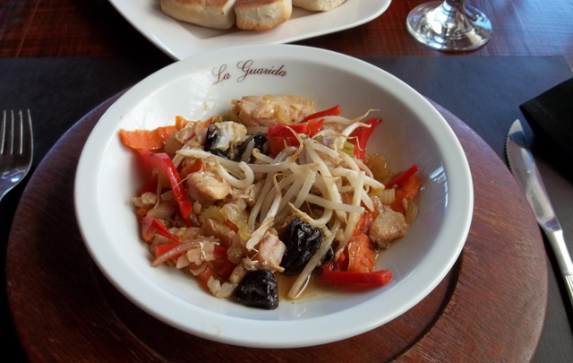 El plato elaborado por el cronista de <b>Cadena 3</b>.