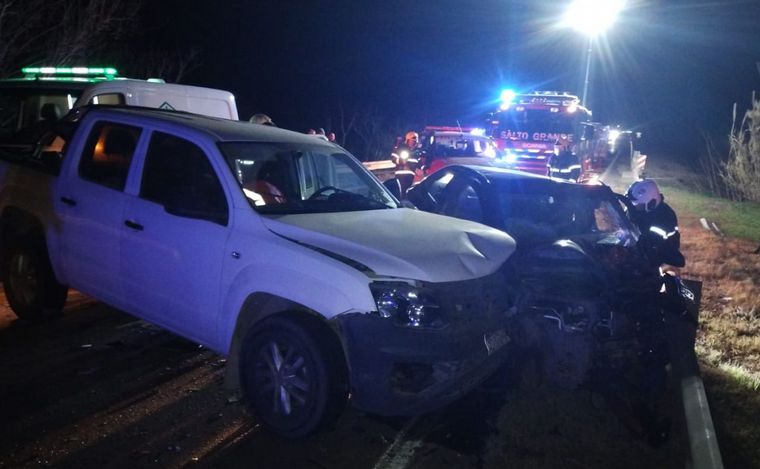 El nuevo choque que tuvo lugar en la ruta 34.