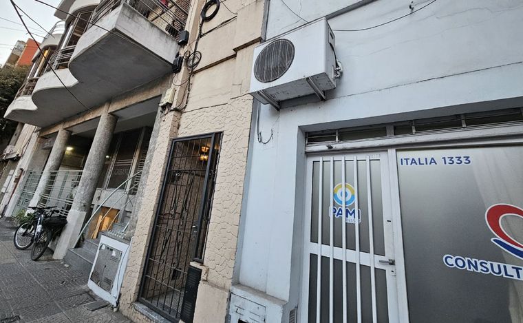 La planta baja del departamento del intento de robo.