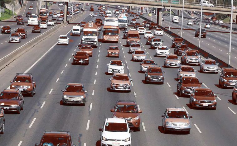 El 50% del parque automotor de Argentina no está asegurado, según un informe.