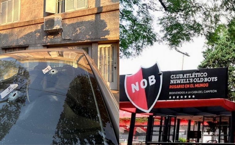 Newell's repudió el ataque contra su dirigente, quien se tomó licencia.