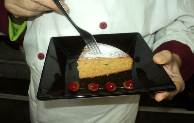 Torta de dulce de leche