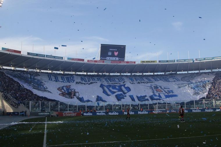 Así fue el recibimiento para Talleres en el clásico frente a Instituto