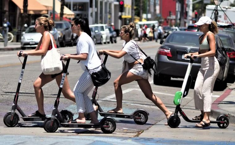 El uso de monopatines eléctricos, en el centro de la polémica.