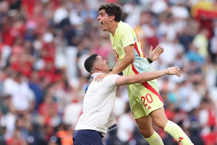 España superó 2 a 1 a Marruecos