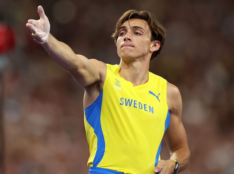 Salto en Garrocha: Armand Duplantis superó su propio récord y es oro olímpico