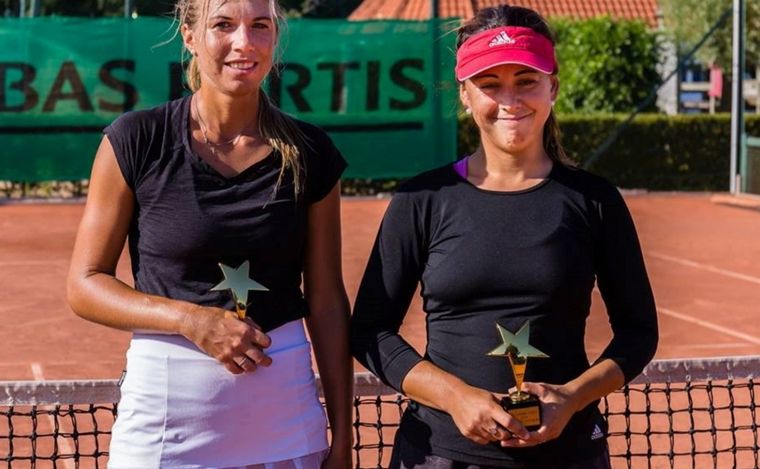 Melina Ferrero y Sofía Luini fueron suspendidas (Foto:@TenistasArg).