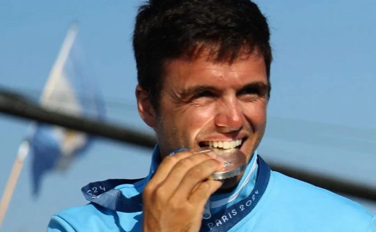 La dupla Majdalani-Bosco logró la medalla de plata en vela.