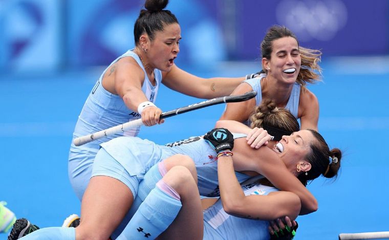 Las Leonas son de bronce y lograron el tercer puesto en los Juegos Olímpicos. (X)