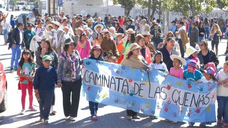 La caminata de las quenas (Foto: Todo Jujuy)