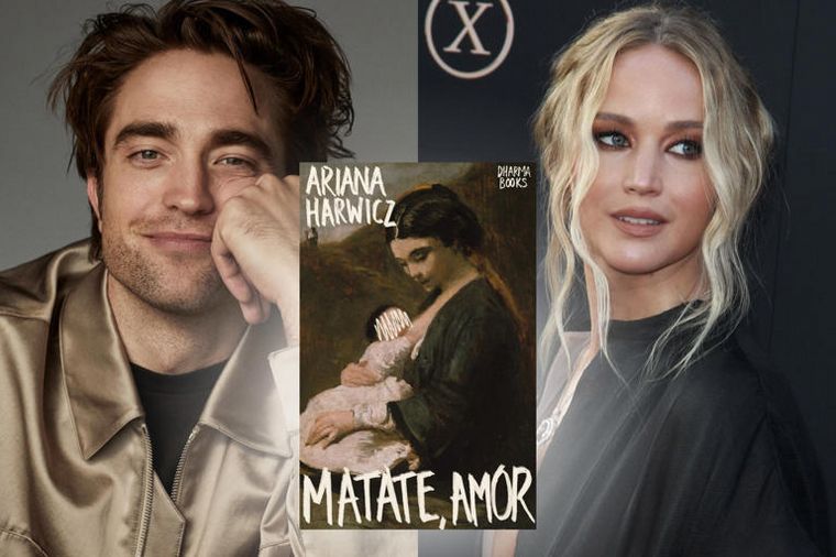 Jennifer Lawrence y Robert Pattinson, en la adaptación de un libro argentino