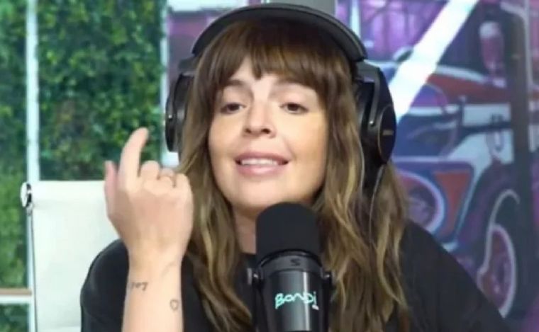 Dalma Maradona le respondió a Adorni por ningunear a su papá. (Foto: captura)