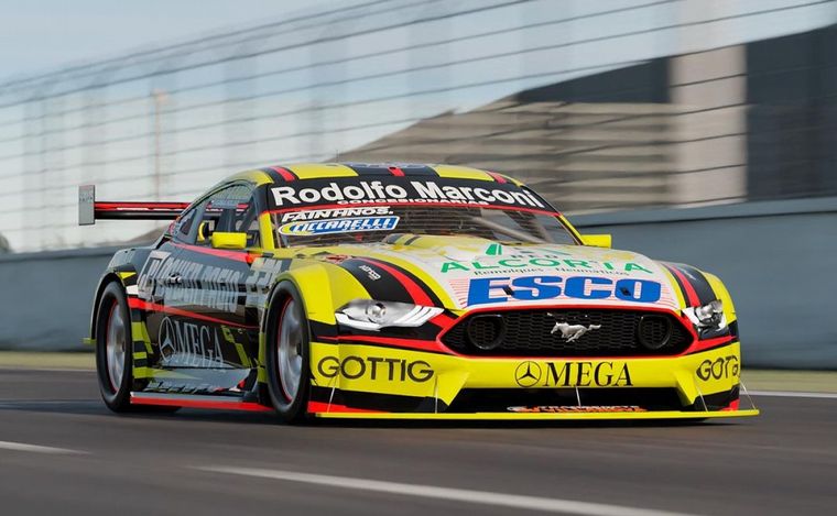 Así, lucirá el Ford Mustang TC del 'Gurí' Martínez en el GP Shell B.A.